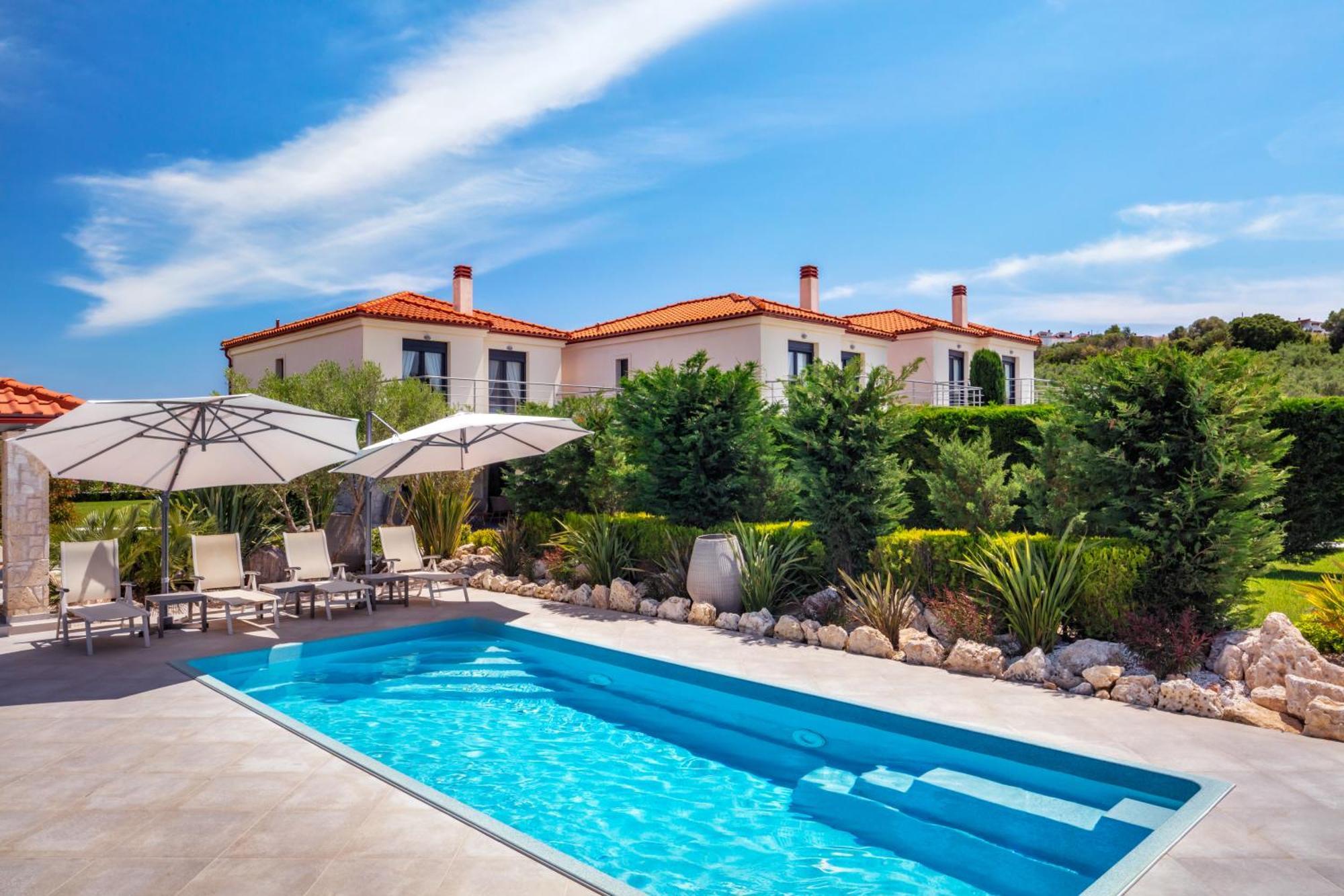 Pohoda Villas Resort Skála Foúrkas Exterior foto